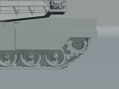 Abrams tank  Free 3D model