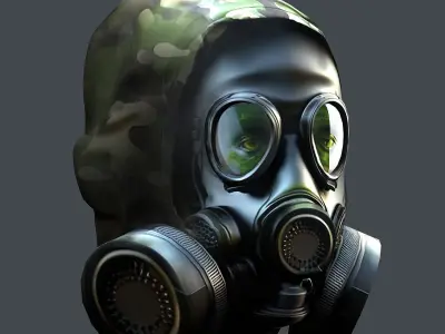Helmet 3d model military combat Military  Low-poly 3D model buy