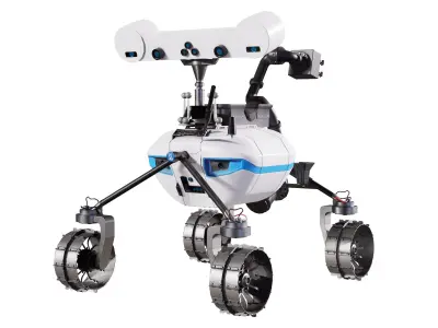 LRU-1 Moon Rover 3D model
