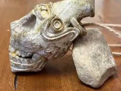 Death Whistle stl 3D print model