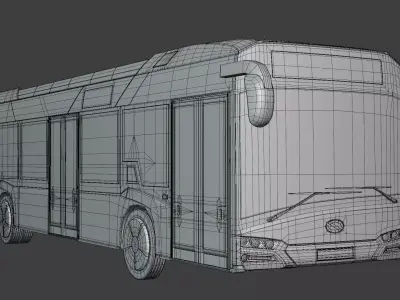 Pesa Link and Solaris Urbino 3D Model Pack