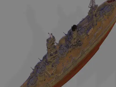IJN Fuso 3D model