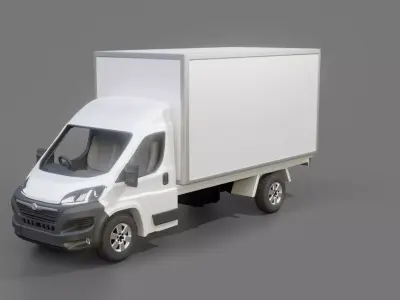 Vauxhall Movano Box Van 3D model