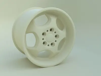 M Contour alloy rim 3D model
