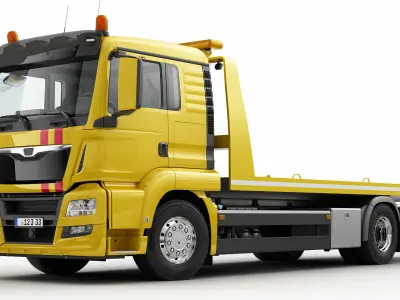 Tow Truck 4X2 3D model