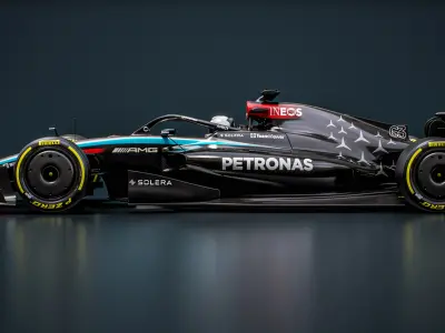  Formula 1 2026 F1 Mercedes W17 Livery Concept 