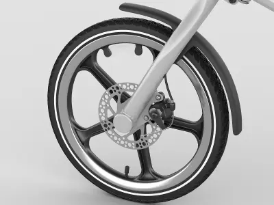 Strida LT bike 3D model