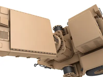 Kalkan Radar 3D model