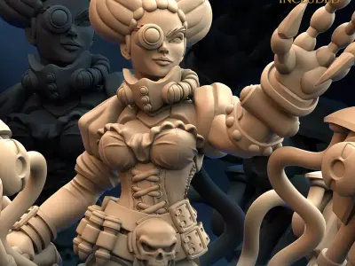 Destroyers Valkyries of the Crucible A 3D print model