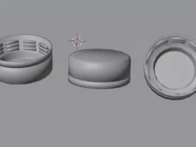 new botleCap 2025 Free low-poly 3D model