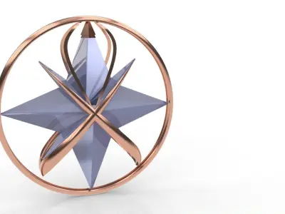 Genshin Fate Pendant Free 3D model