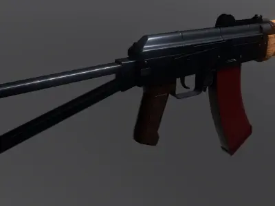 Aks 74u 3D model