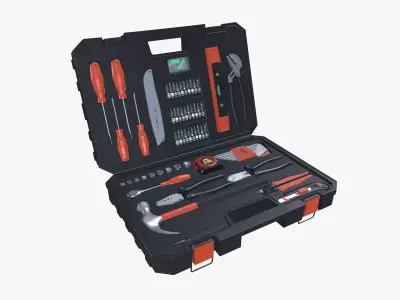 Toolkit box Free 3D model