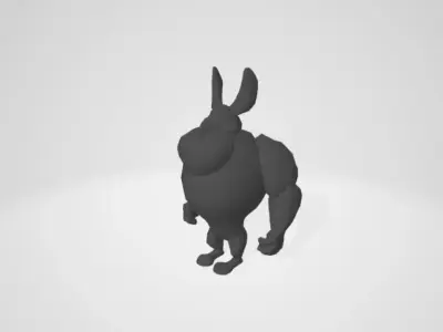 KELINCI KEKAR 3D model