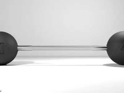 Exercise Equipment Spherebell 3D model