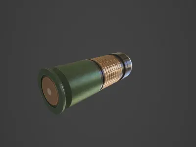 40mm grenade M1XXX Low-poly 3D model