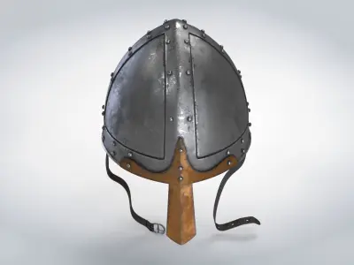 Norman Helmet Low-poly 3D model purchase