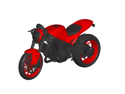 ducati monster  3D model