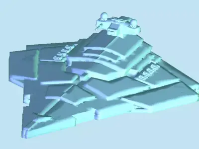 Victory Star Destroyer 3D print model