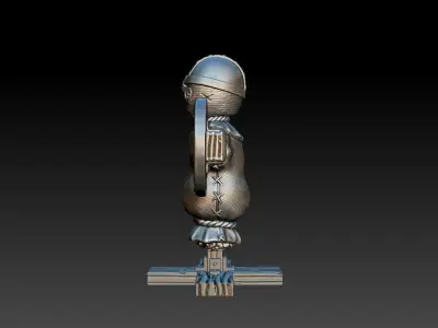 FIGHTING TRAINING DUMMY 3D print model