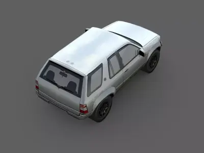 Classic Off-road SUV 3D model