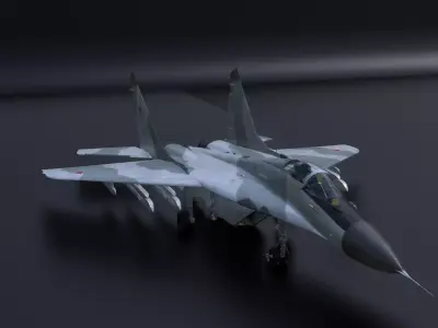 mig - 29  3D model