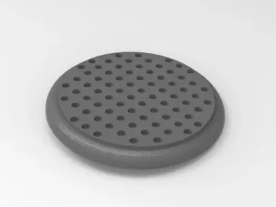 cover of bow pipe Free 3D print model