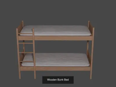 A collection of furniture in a barracks room for conscripts II 
