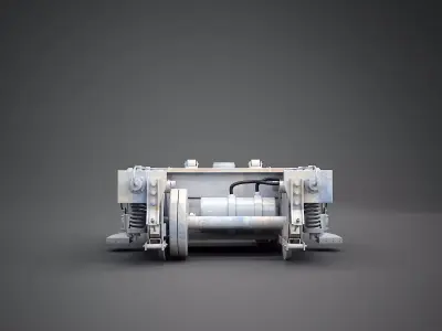Train Chassis 3D model