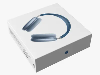 Box AirPods Max 3D model