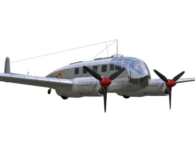 SNCAN nc-701 Martinet 3D model