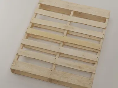 Wood Pallet Free 3D model purchase