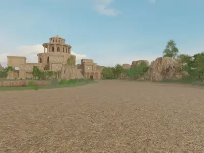 Ancient Shoreline City 3D model