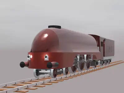 coronation scott 3D model