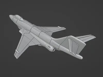 McDonnell Douglas F-101 Voodoo 3D print model