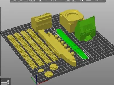 RUSSIAN TANK SUPPORT FIGHTING VEHICLE BMPT-TERMINATOR 3D print model