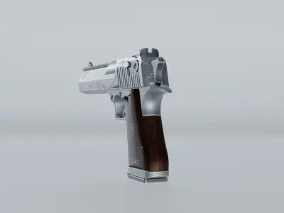 Magnum Desert Low-poly 3D model