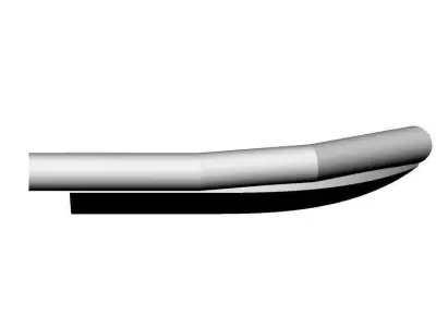 PEHD dinghy 3D model