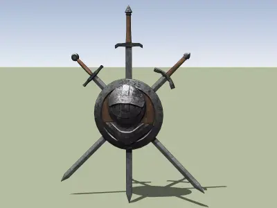 shield 06 3D model