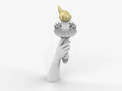 Torch Liberty 3D model