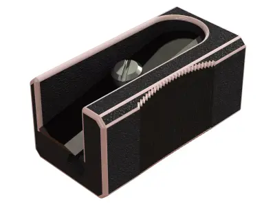 General Plastic Pencil Sharpener 3D model