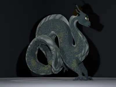 Dragon 3D model 3