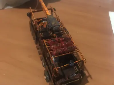handcar of the Cross from the Metro 3D print model