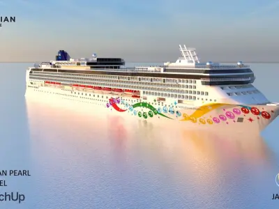 NORWEGIAN PEARL 3D model