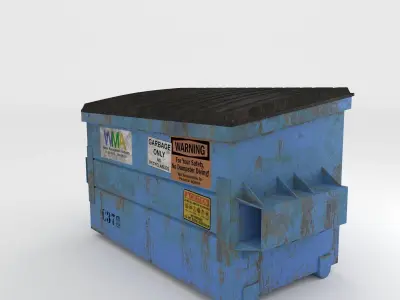 Rubbish Dumpster 3D model