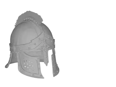 Helmet 3D model 4