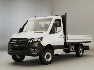  Mercedes Sprinter Pickup Body 4x4 