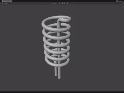Heating Coil 3D print model