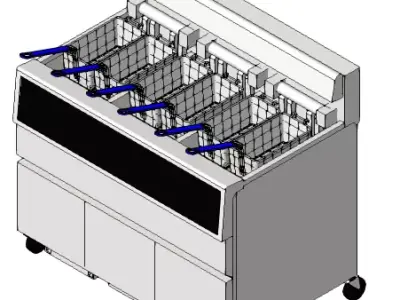 FREIDORA HENNY PENNY  3D model