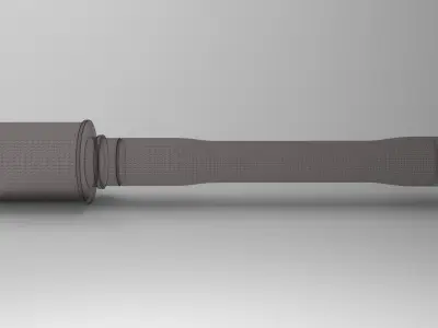 German Hand Grenade Free 3D model